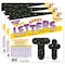 Trend Enterprises Black Sparkle 4 Casual Combo Ready Letters, PK3 T79944 - alternate 1